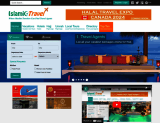 islamictravel.com screenshot