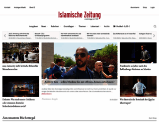 islamische-zeitung.de screenshot