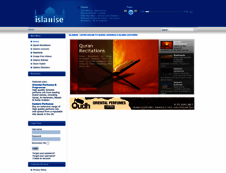 islamise.co.uk screenshot