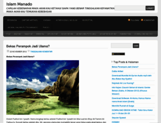 islammanado.wordpress.com screenshot