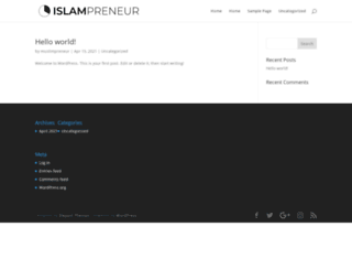 islampreneur.com screenshot