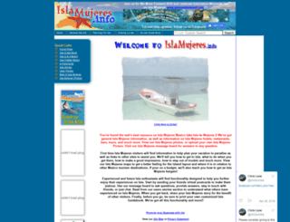 islamujeres.info screenshot