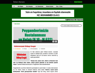 islamzamani.com screenshot