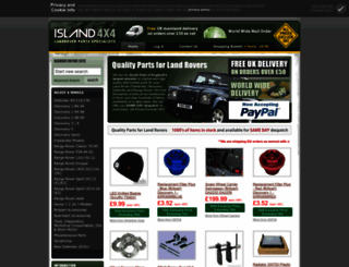 island-4x4.co.uk screenshot