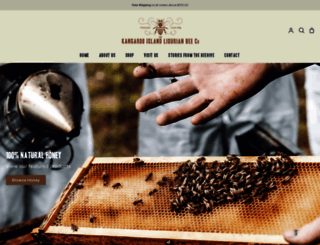 island-beehive.com.au screenshot