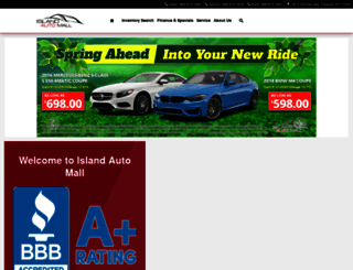 islandautomall.com screenshot