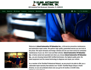 islandautomotivesebastian.com screenshot