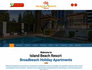 islandbeach.com.au screenshot