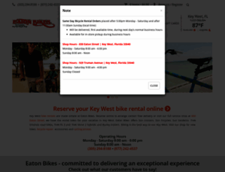 islandbicycle.com screenshot