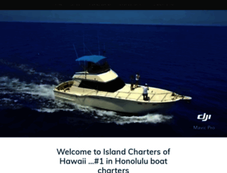 islandchartersofhawaii.com screenshot