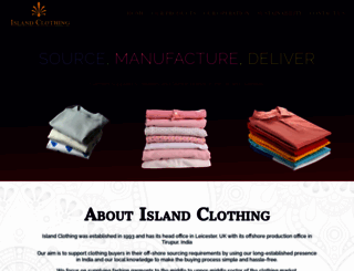 islandclothing.co.uk screenshot