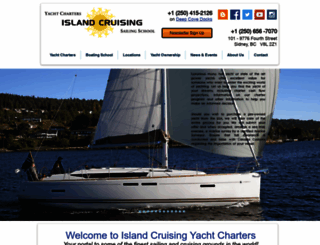 islandcruising.ca screenshot