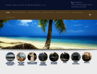 islandenclosures.com screenshot