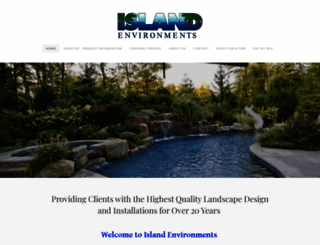 islandenvironments.com screenshot