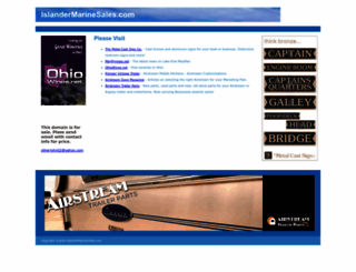 islandermarinesales.com screenshot