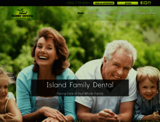 islandfamdental.com screenshot