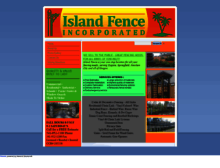 islandfenceinc.com screenshot