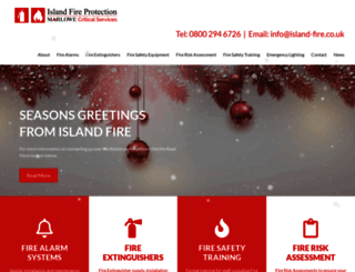 islandfireprotection.co.uk screenshot
