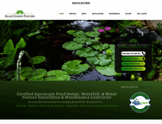 islandgardenfeatures.com screenshot