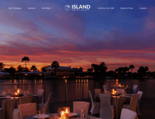 islandhospitality.com screenshot