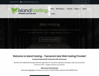 islandhosting.com.au screenshot