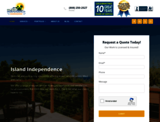islandindependence.com screenshot