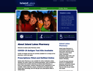 islandlakespharmacy.com screenshot