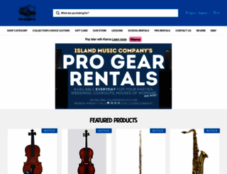 islandmusicco.com screenshot