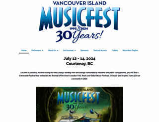 islandmusicfest.com screenshot