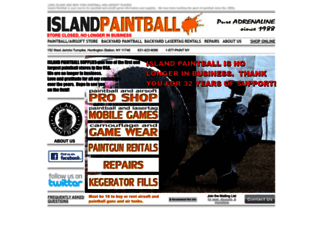 islandpaintball.net screenshot