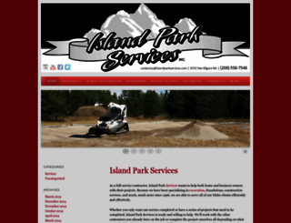 islandparkservices.com screenshot