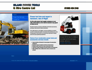islandpowertools.co.uk screenshot