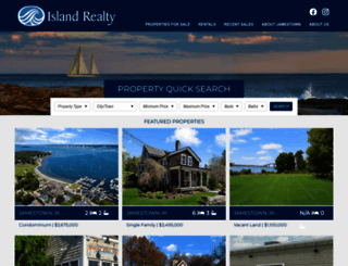 islandrealtyri.com screenshot