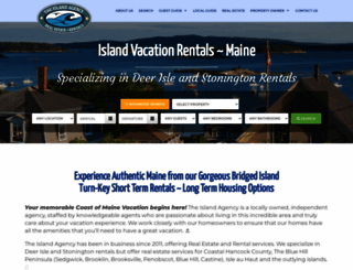 islandrentalsmaine.com screenshot