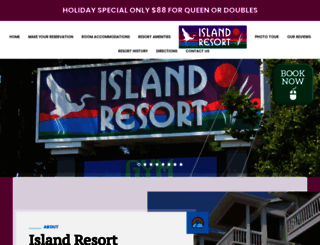 islandresortinn.com screenshot