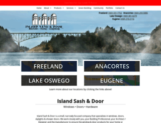 islandsashanddoor.com screenshot