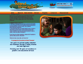 islandtherapies.org screenshot