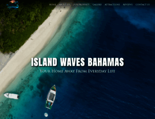 islandwavesbahamas.com screenshot