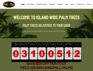 islandwidepalmtrees.com screenshot