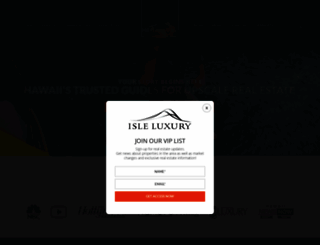 isleluxury.com screenshot