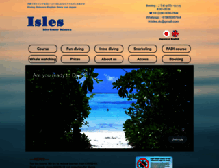 isles-dc.com screenshot