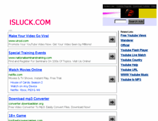 isluck.com screenshot