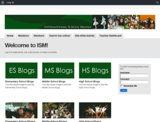 ism-online.org screenshot