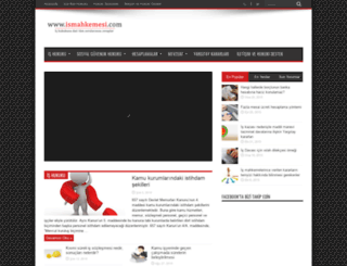 ismahkemesi.com screenshot