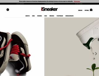 isneaker.eu screenshot