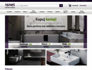 isnetlazienki.pl screenshot