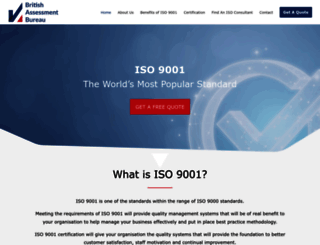 iso9001.com screenshot