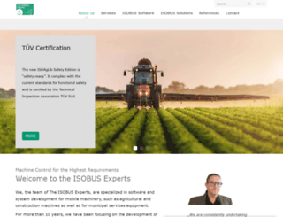 isobus-experts.com screenshot
