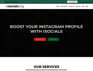 isocials.org screenshot