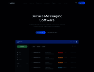 isode.com screenshot